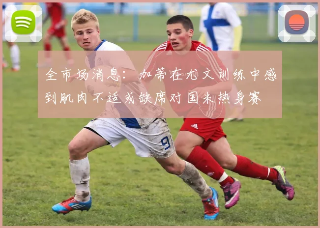 全市场消息：加蒂在尤文训练中感到肌肉不适或缺席对国米热身赛
